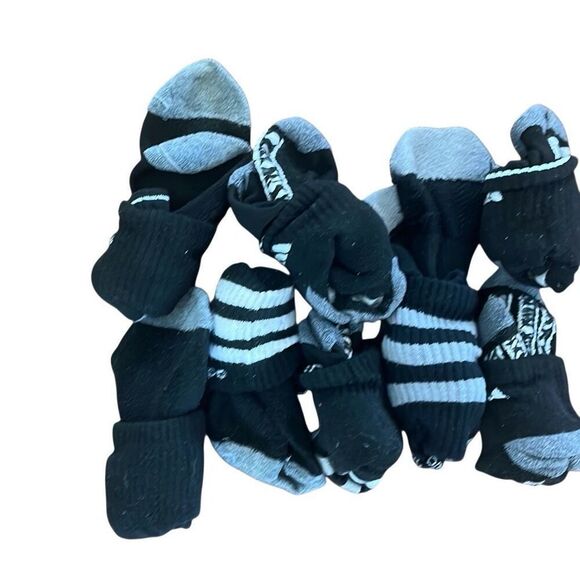 Bundle of eight middle school boys socks, Adidas - Picture 1 of 2